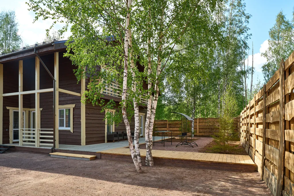 Коттедж Коттедж премиум - класса с сауной рестораном у леса — Коробицыно