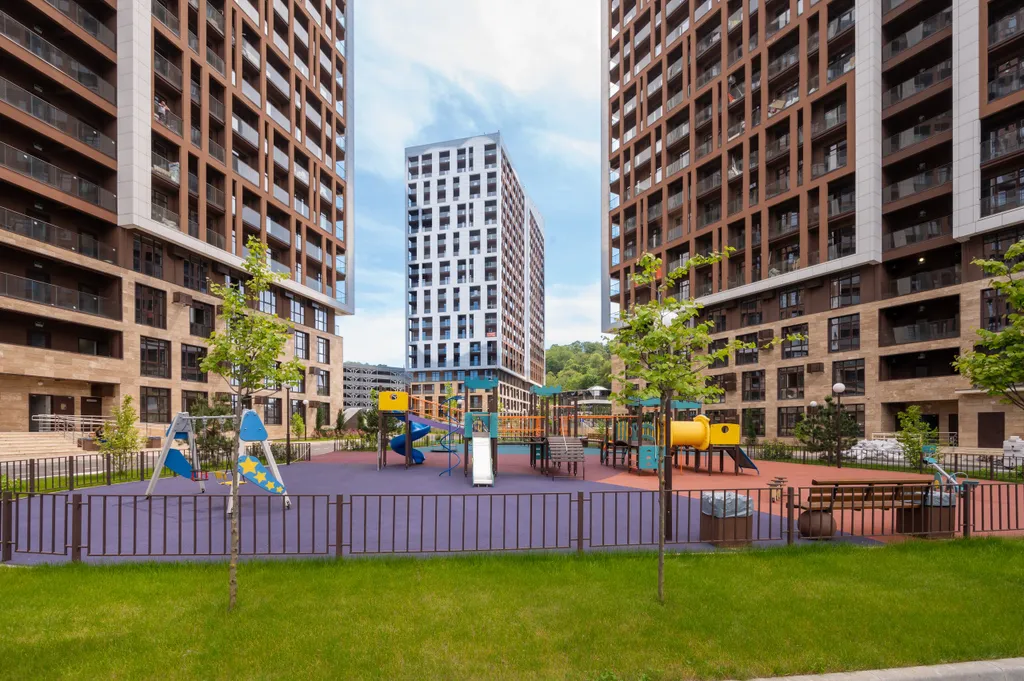 Студия с красивым видом на лесопарк