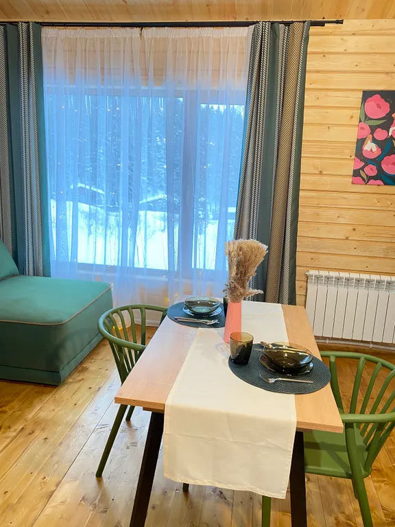 Уютные апартаменты на курорте Манжерок с видом на горы