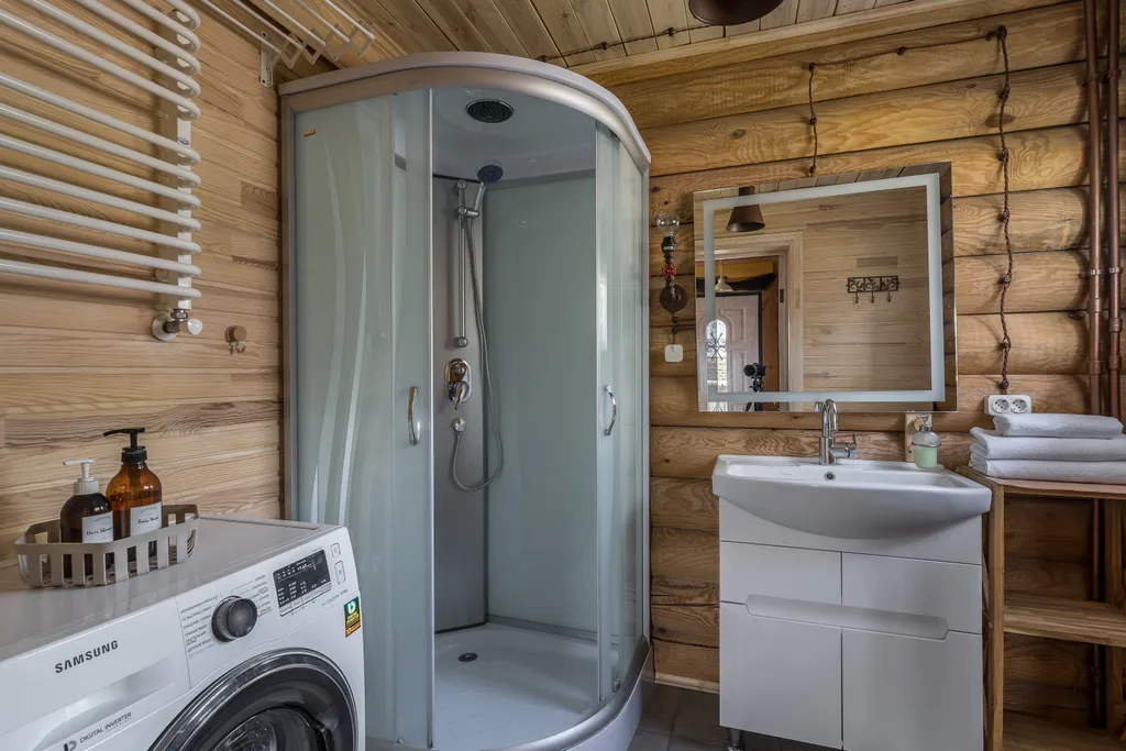 Дом с камином и 3 спальнями в Беловежской пуще, завтрак включен