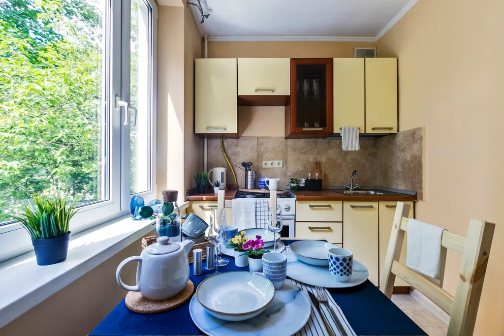 Квартира Квартира 2-room apartment 2 min walk from food mall Depo with parking — Москва