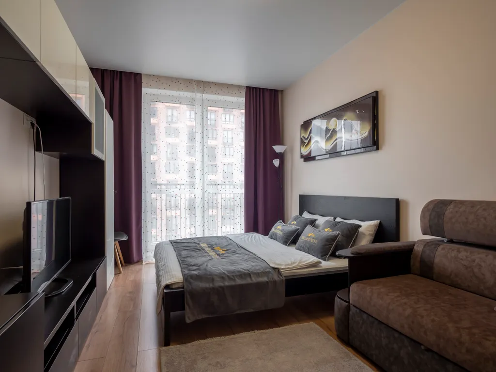 Квартира Просторные апартаменты видом на Москва-реку и Москва Сити — Москва