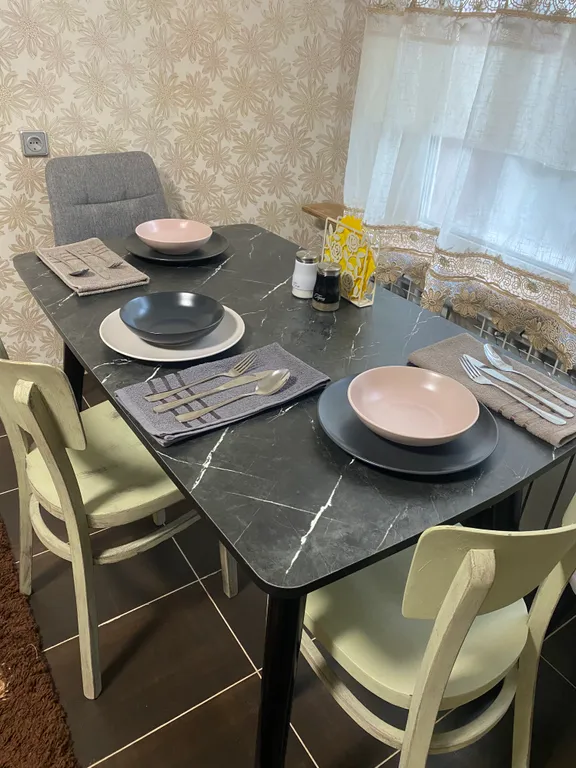 Sweet Home Домик с голубыми елями