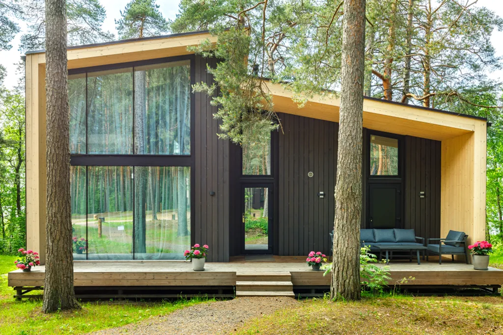 Коттедж с видом на озеро — аренда посуточно в Куйвози