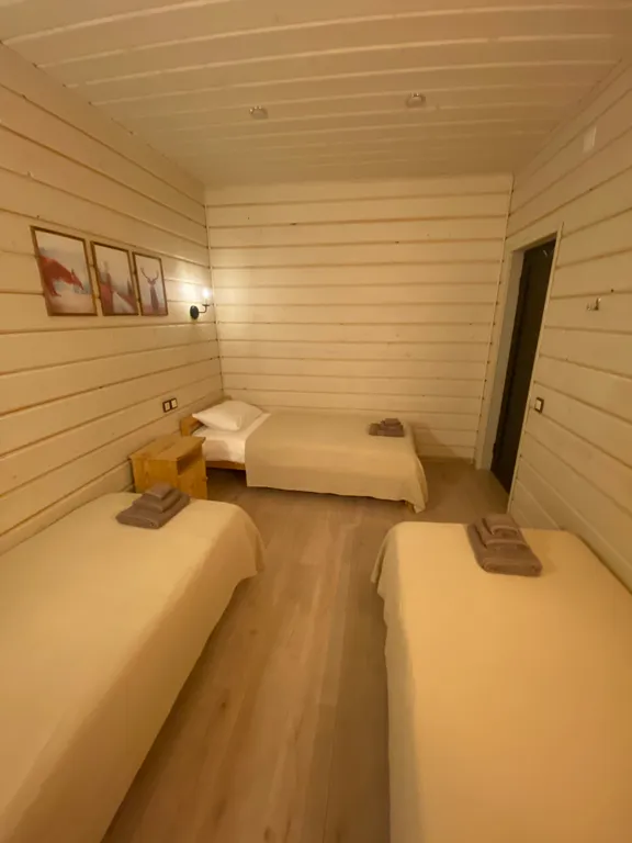 Коттедж в Карелии с сауной и видом на озеро