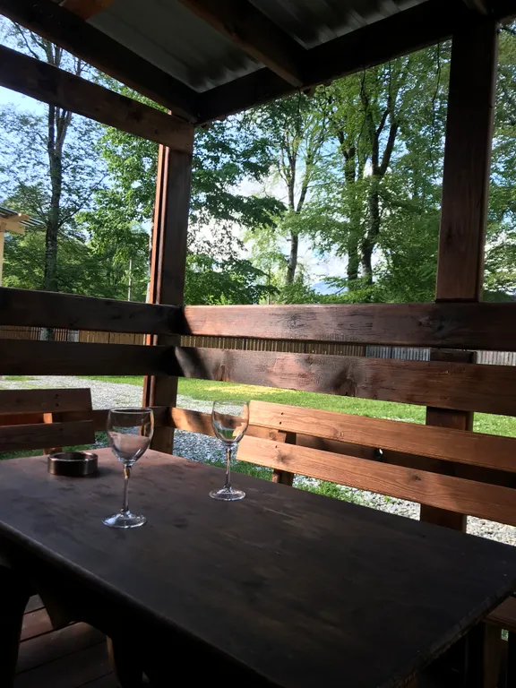 Коттедж Двухкомнатный домик с верандой — Архыз