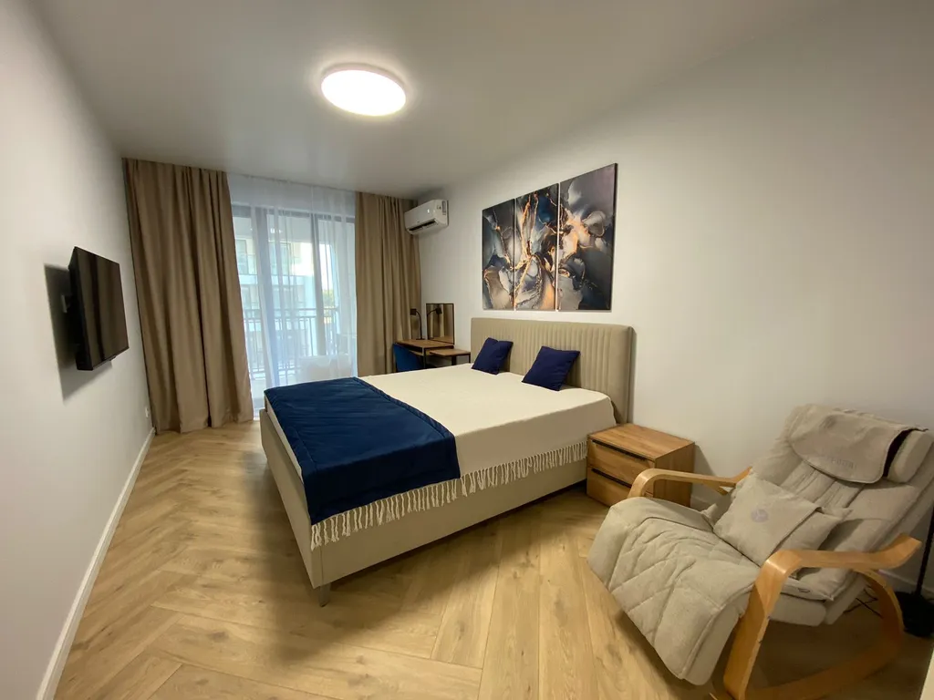 Квартира Апартаменты с бассейном на берегу моря — аренда посуточно в Анапа