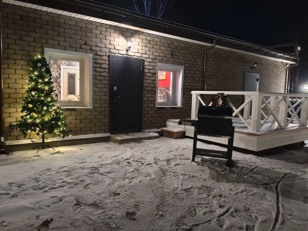 Квартира с террасой, грилем в 800 метрах от Замкового моста