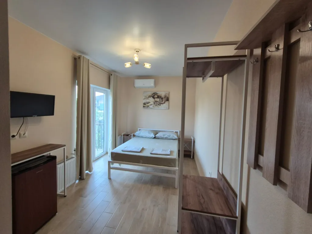 Двухместный комфорт с балконом и видом на город