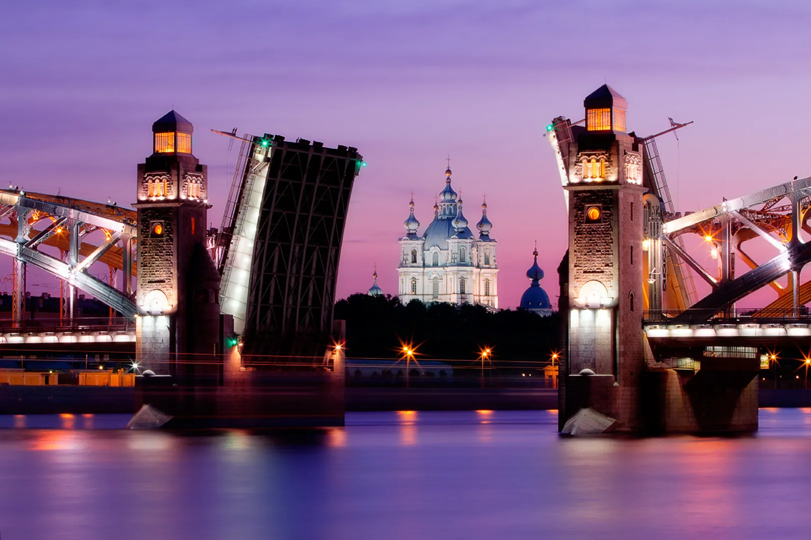 Большеохтинский мост или мост Петра I