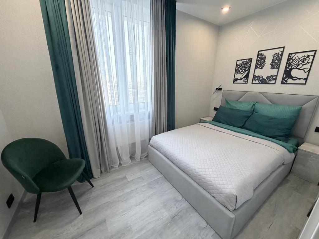 Современная квартира с видом на центр города