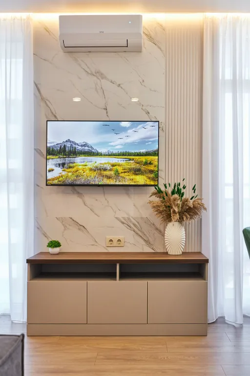 Новая квартира с дизайнерским ремонтом в центре Ростова