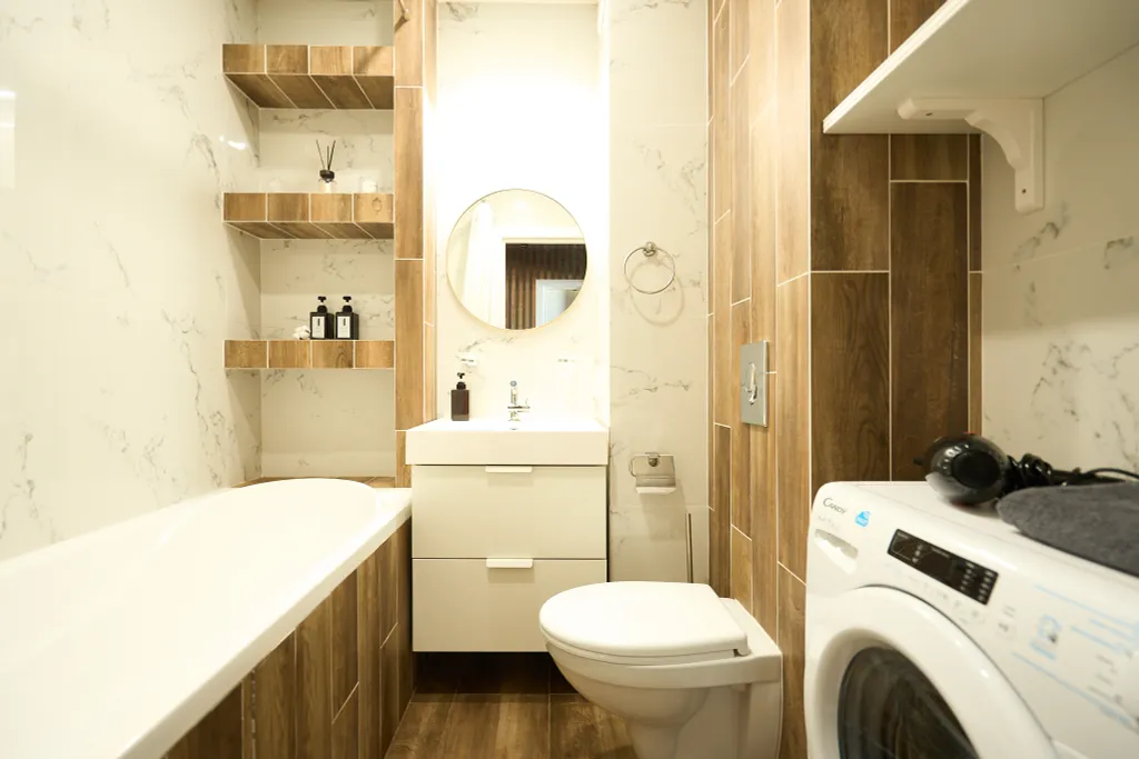 Квартира с дизайнерский ремонтом в новом доме, есть парковка