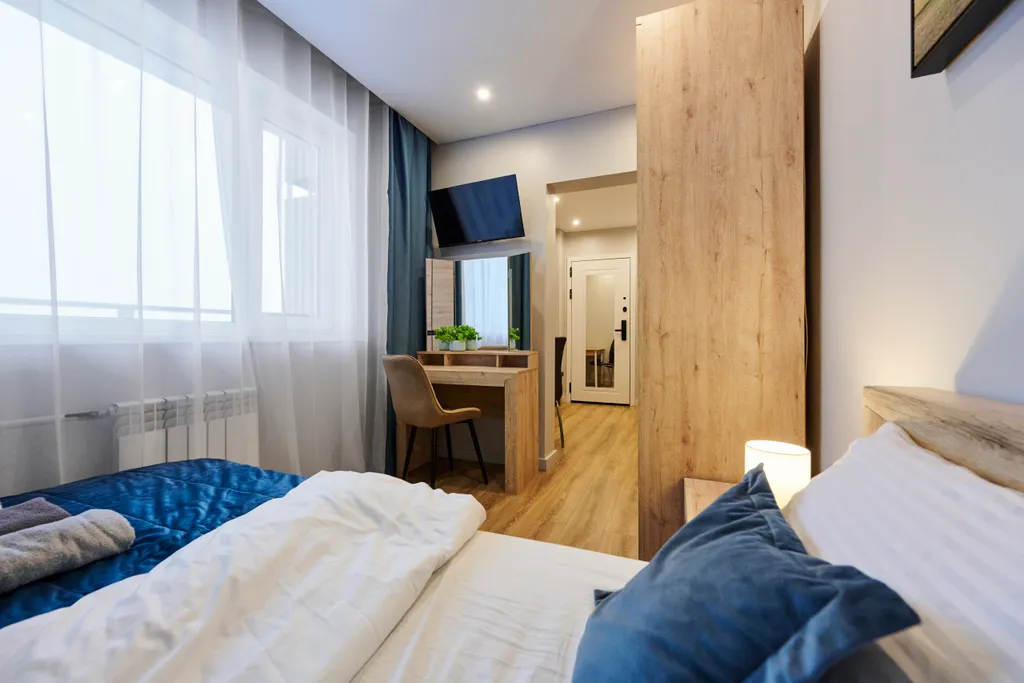 Квартира Квартира Уютная новая студия у метро — Москва