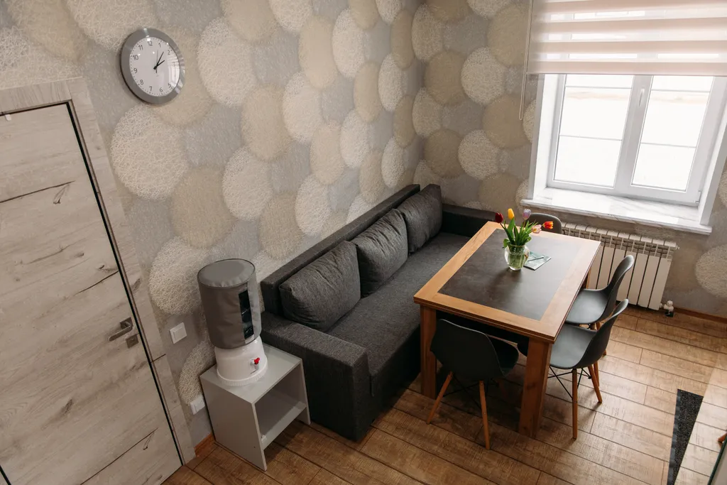 Апартаменты двухуровневые двухкомнатные с кухней (апарт 7)