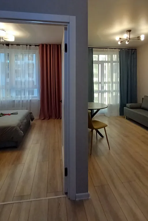 Квартира Квартира Стильная евродвушка с балконом — Мисайлово