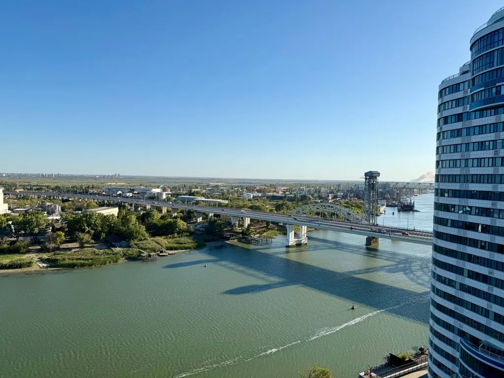 Видовая квартира-студия с панорамой на реку Дон