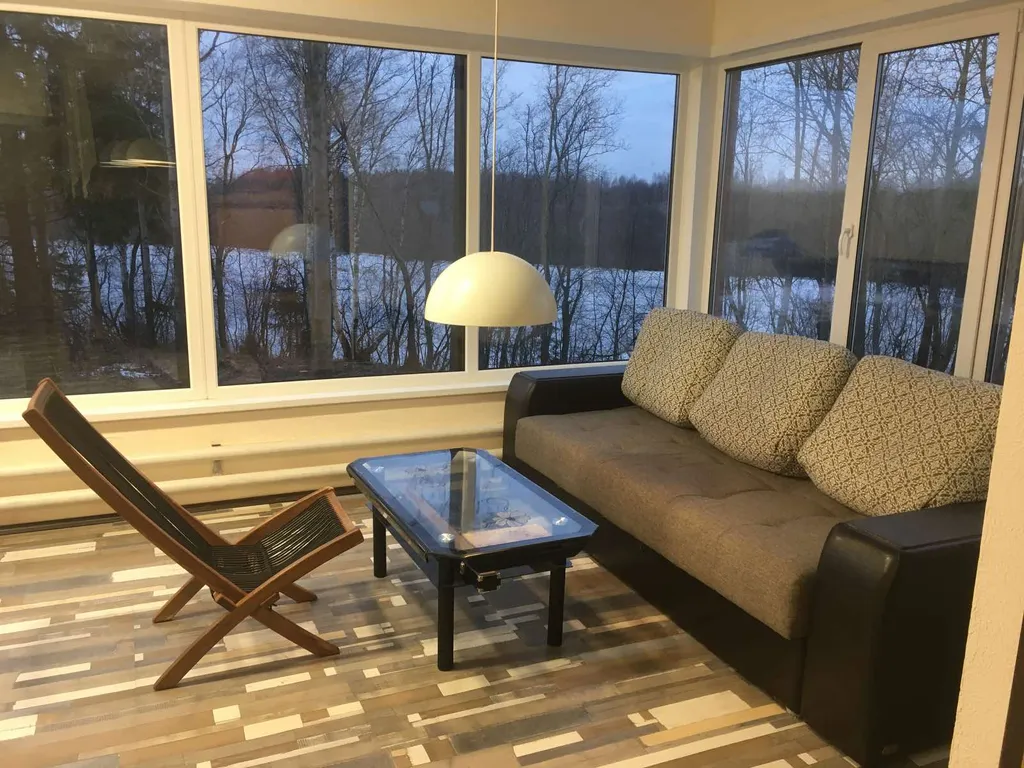 Уютный дом-баня у реки Юрас