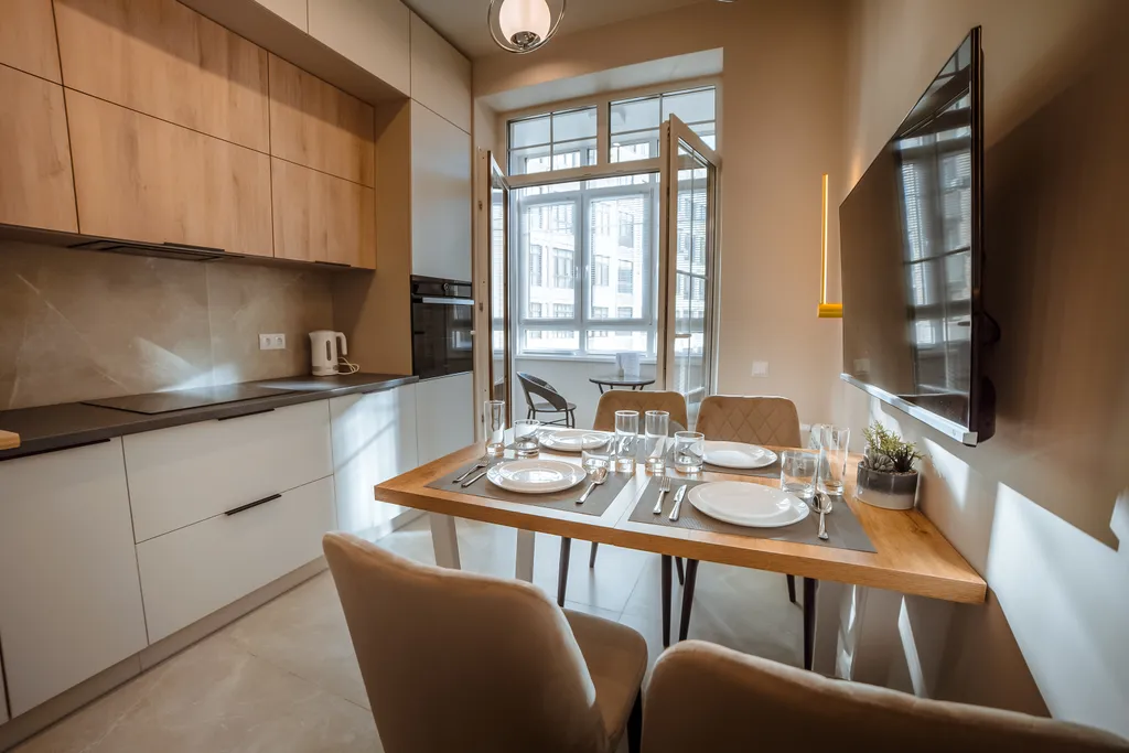 Квартира Дизайнерский апартамент на первой линии моря — Зеленоградск