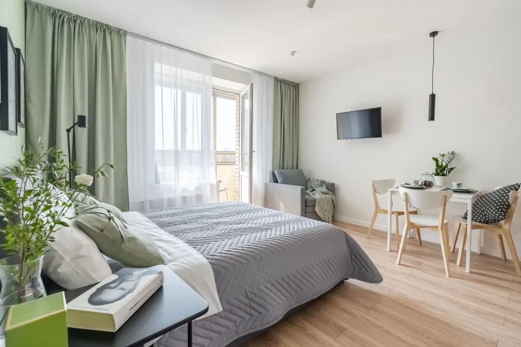 Квартира Квартира Зелёная студия в посёлке Песочный — Песочный