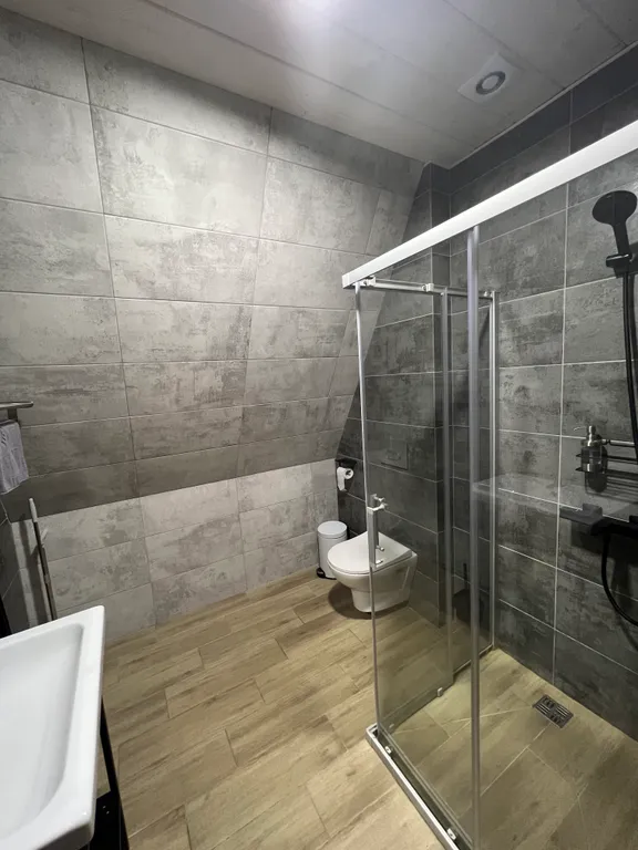 Коттедж Aframe на 4 персоны с купелью и баней на дровах