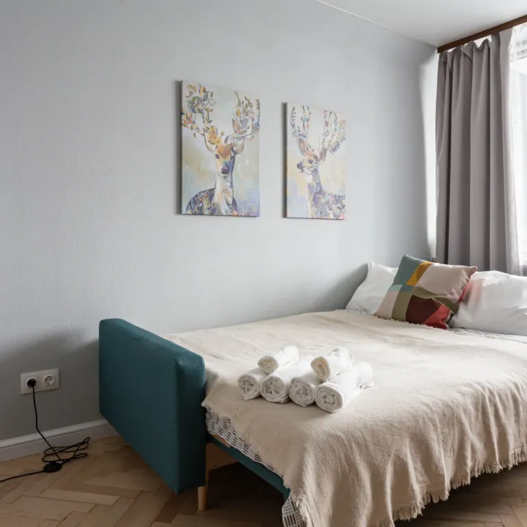 Квартира Квартира у метро Динамо с видом — Москва