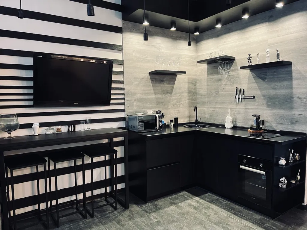 Дизайнерская квартира с джакузи в топовом районе города