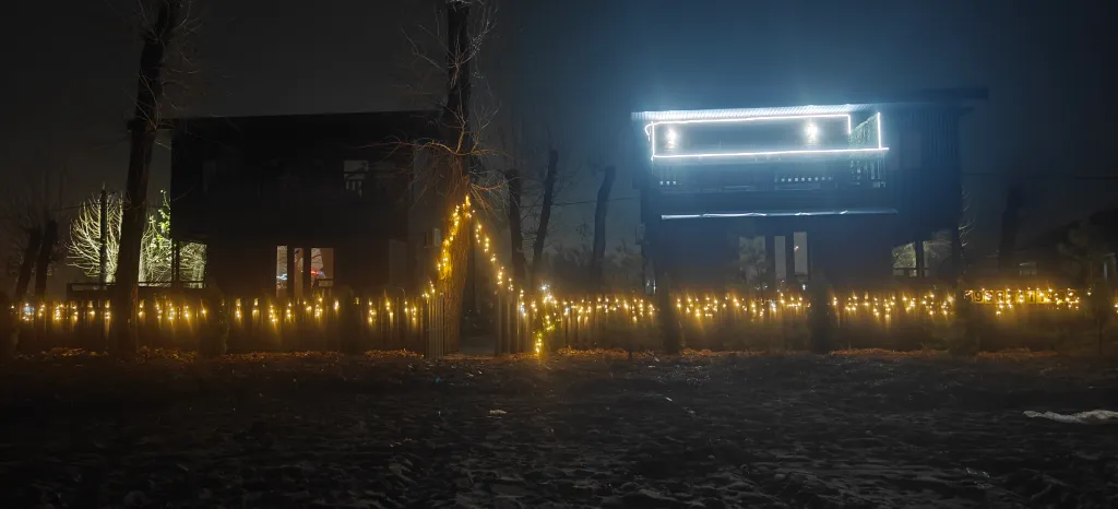 Новый дом с шикарным видом на центр города, через реку Волга