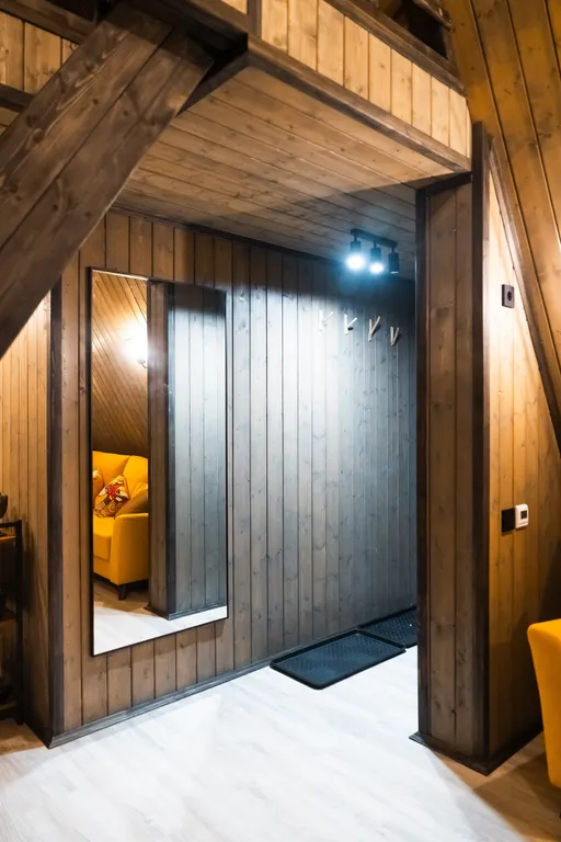 Дом А-Фрейм с террасой №3