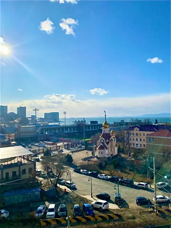 Квартира Квартира Студия в самом центре с видом на море и набережную — Владивосток