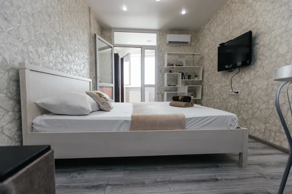 Уютная студия для семья с видом на реку Дон