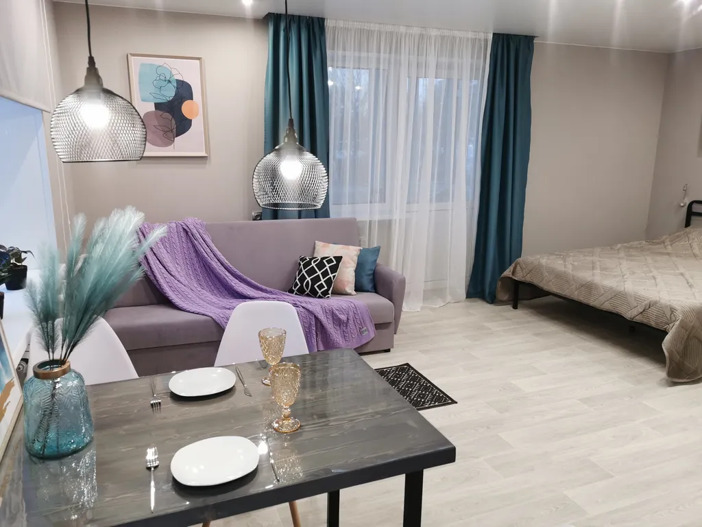 Видовая квартира - студия в центре