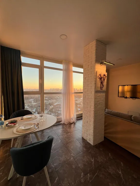 Уютная квартира с панорамным видом на город