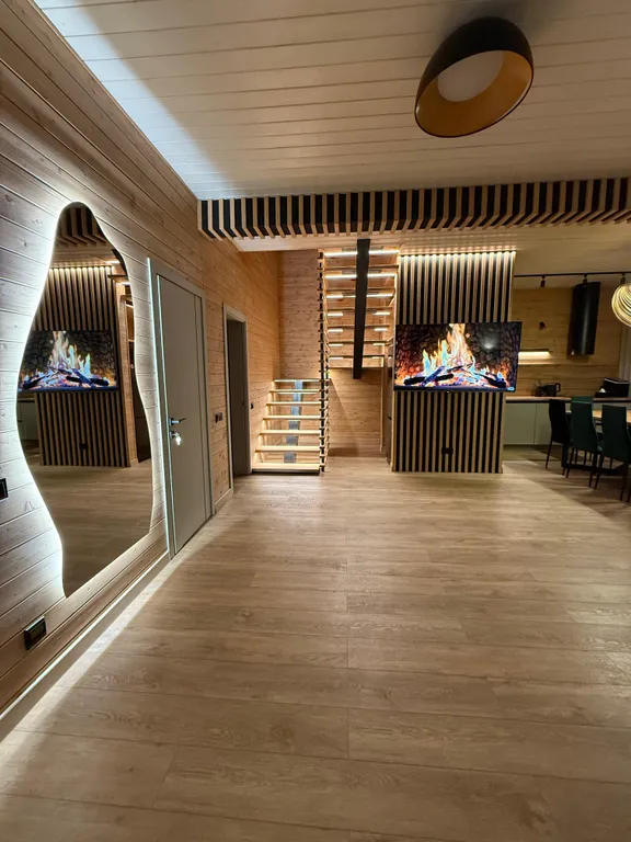 Домик с видом на вулкан