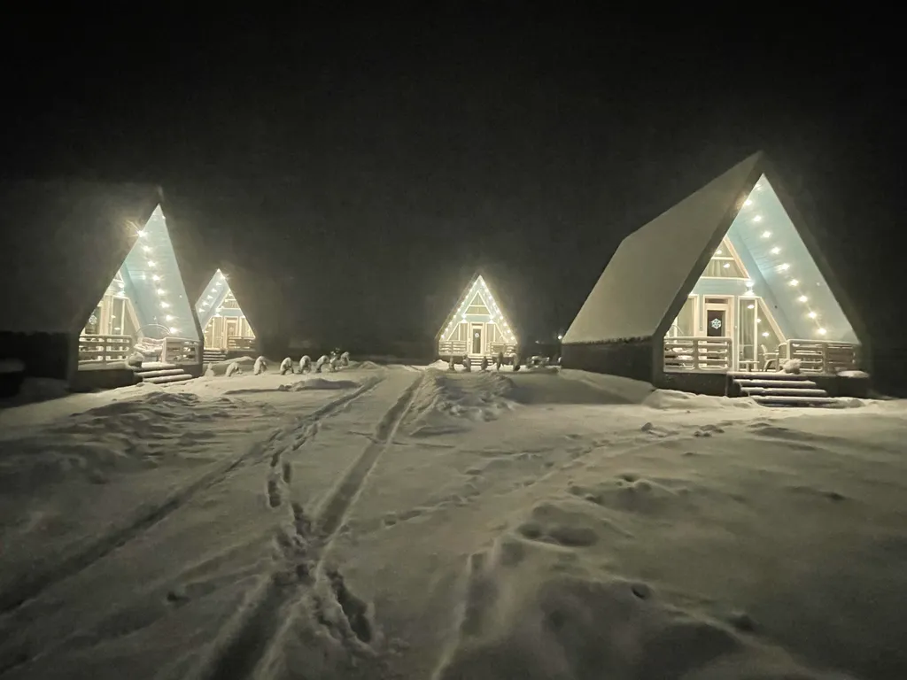 Коттедж Уютный дом аттик А-фрейм у Снетковского озера — Ларионово