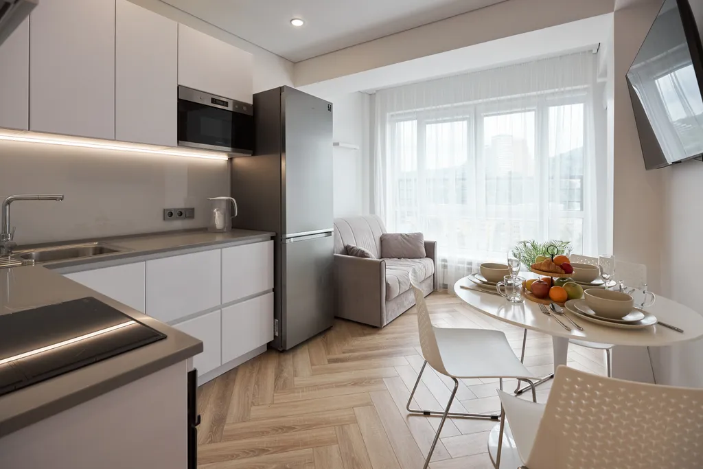 Однокомнатная квартира с шикарным видом в ЖК Каравелла Португалии