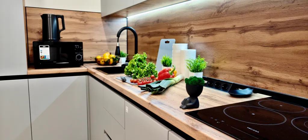 Новая квартира с прекрасным видом на Свиягу и город