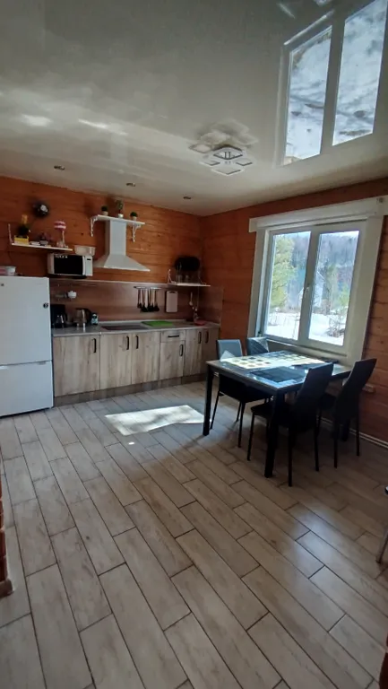 Уютный домик с баней и купелью, горячий чан