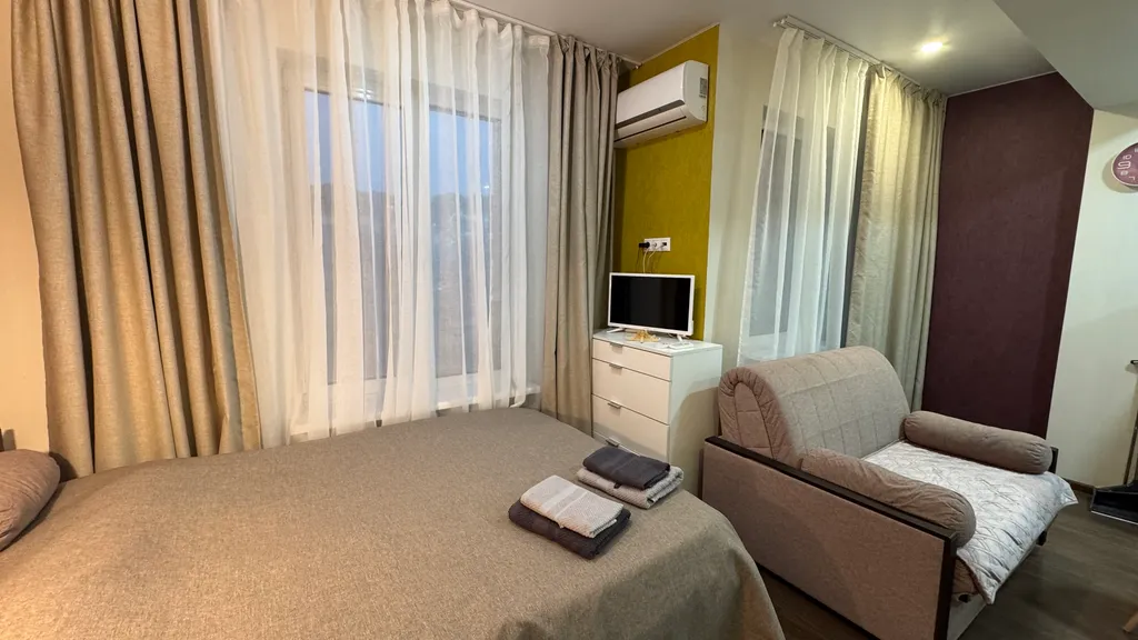 Уютная студия у моря