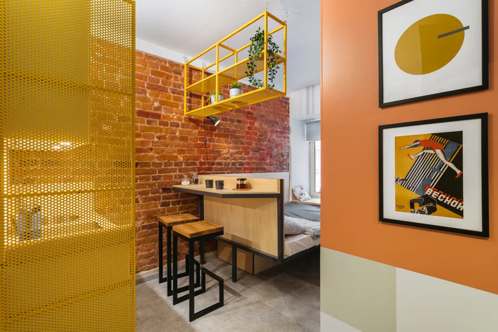 Квартира Квартира Смарт-студия у метро Василеостровская — Санкт-Петербург