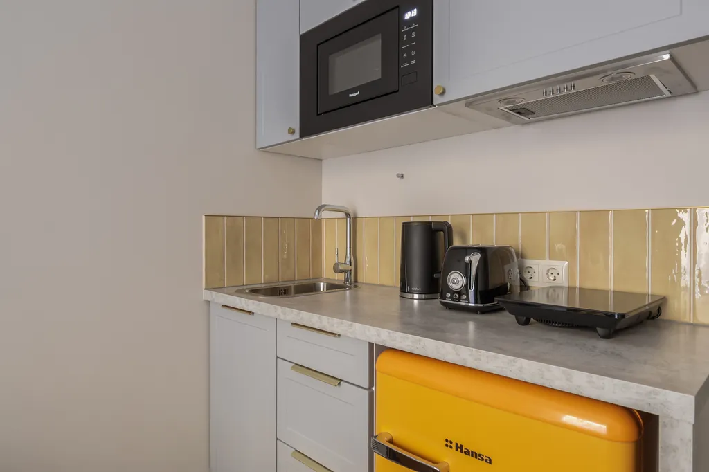 Квартира Квартира Уютная студия с кондиционером — Санкт-Петербург