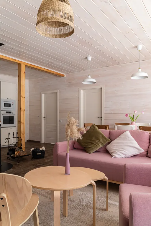 Коттедж Супер дом на Вуоксе с камином и баней — Четверяково