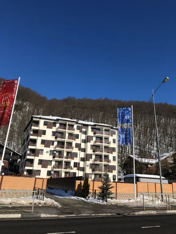 Евро двухкомнатный апартамент с балконом Куршевель