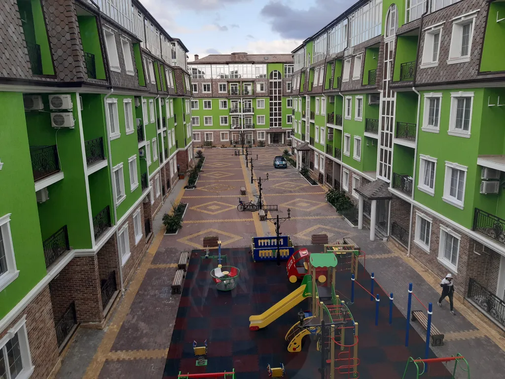 Апартаменты студия с балконом