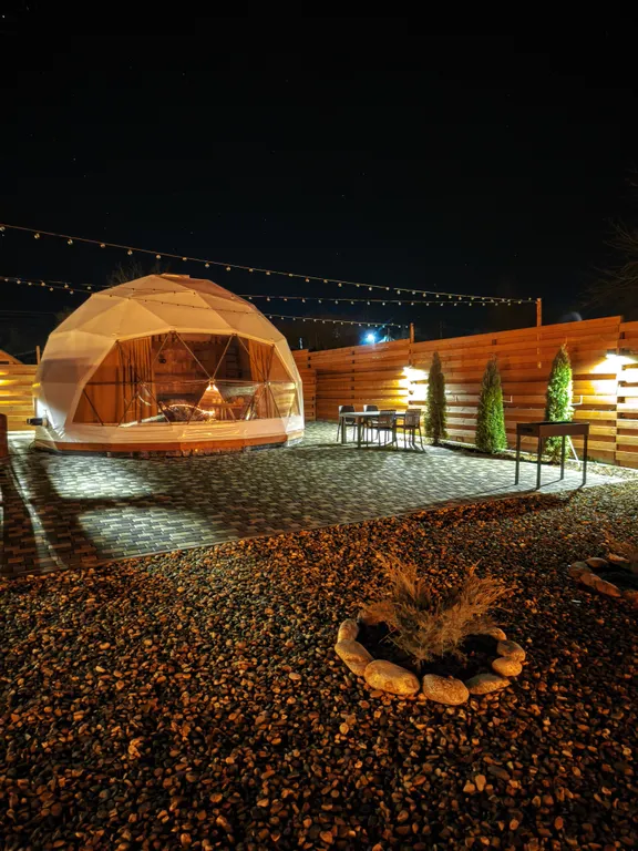 Сфера с горячим бассейном 2