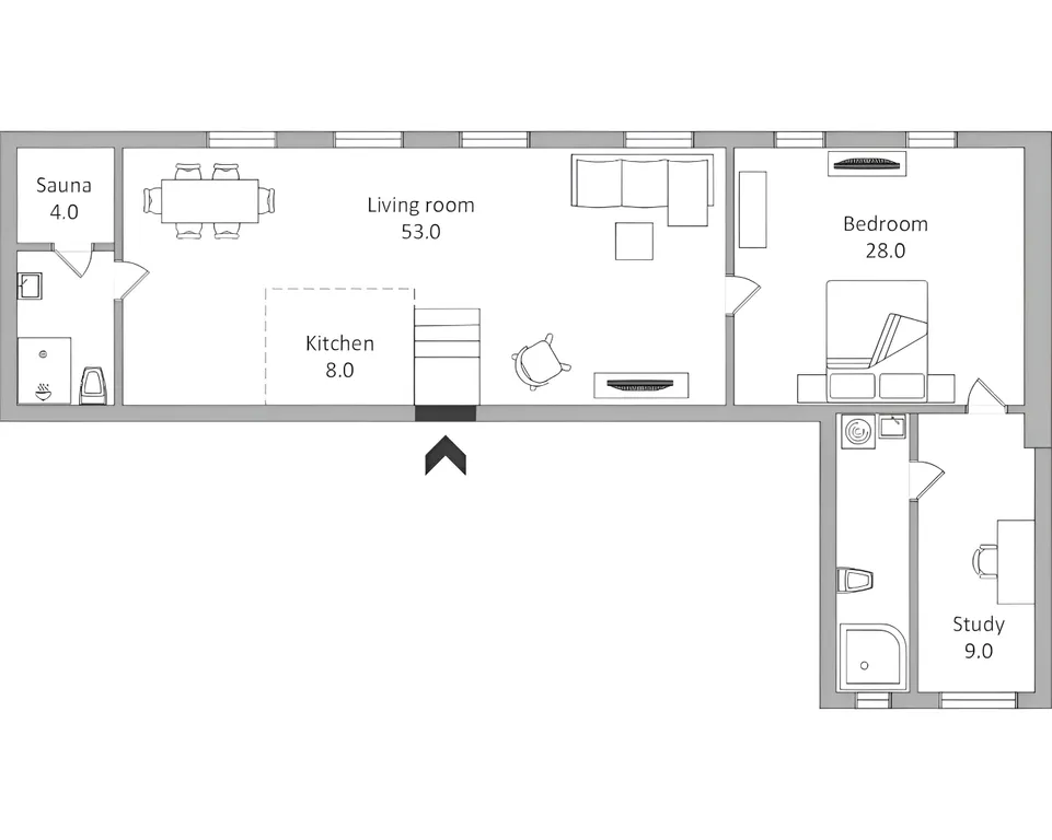Роскошь и релакс: 3к квартира Апарт-Комфорт в центре — своя сауна