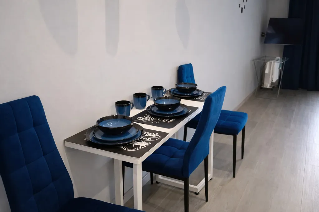 Дизайнерская студия с видом на горы