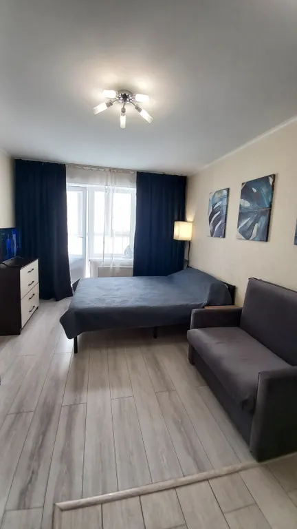 Квартира студия рядом с метро — аренда посуточно в Мурино