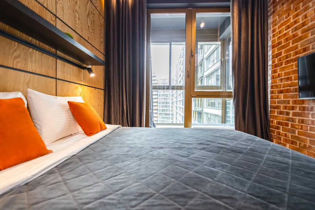 Квартира Квартира Двухкомнатный лофт с сауной в Лайнере — Москва