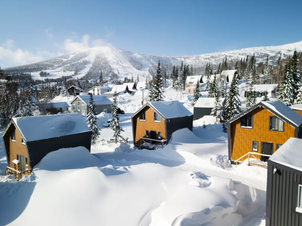 Коттедж Коттедж Горы по колено 3 — Шерегеш